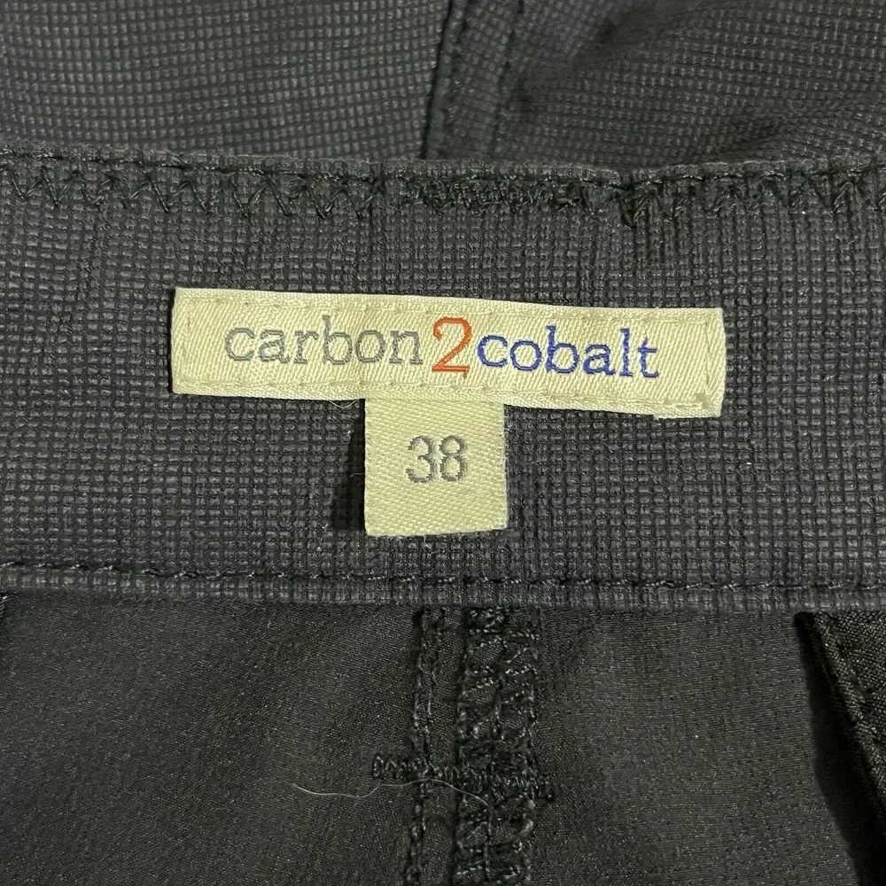 Carbon 2 Cobalt Shorts Mens Size 38 Black Gray Nylon Spandex Outdoors Hiking